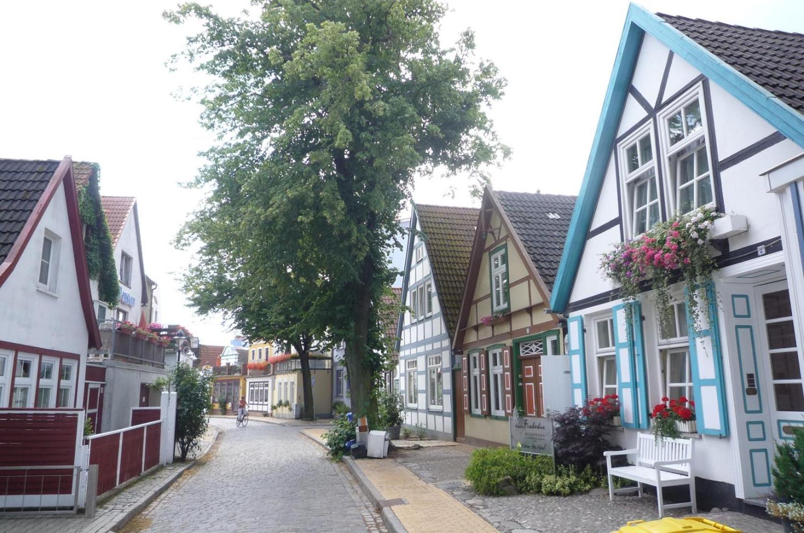 Kuschelecke, 100M Zum Alten Strom Rostock Eksteriør billede
